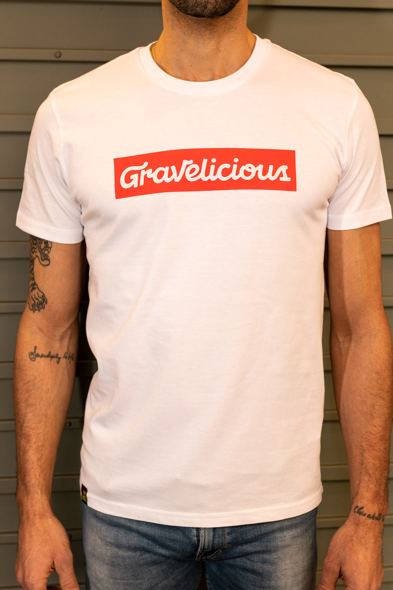 Camiseta GRAVELICIOUS blanco